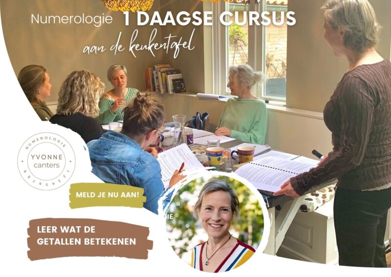 1 daagse basiscursus Numerologie 1 maart 2025